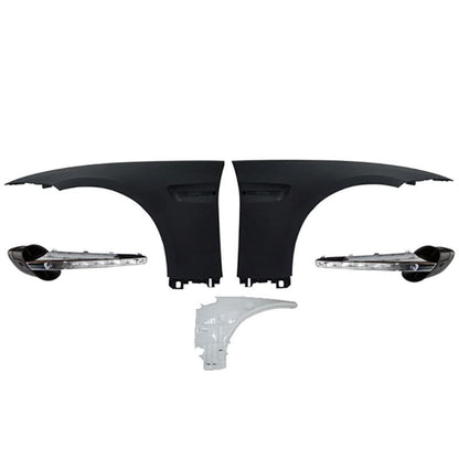 2007-2013 BMW E92 Complete M3 Front Fender Side Vent w/ Signal