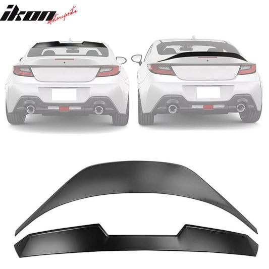 2022-2025 Subaru BRZ GR86 Unpainted V Roof + TRD Trunk Spoiler ABS