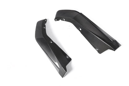 G8X Dry Carbon Fiber Rear OEM Style Replacement Bumper Splitters