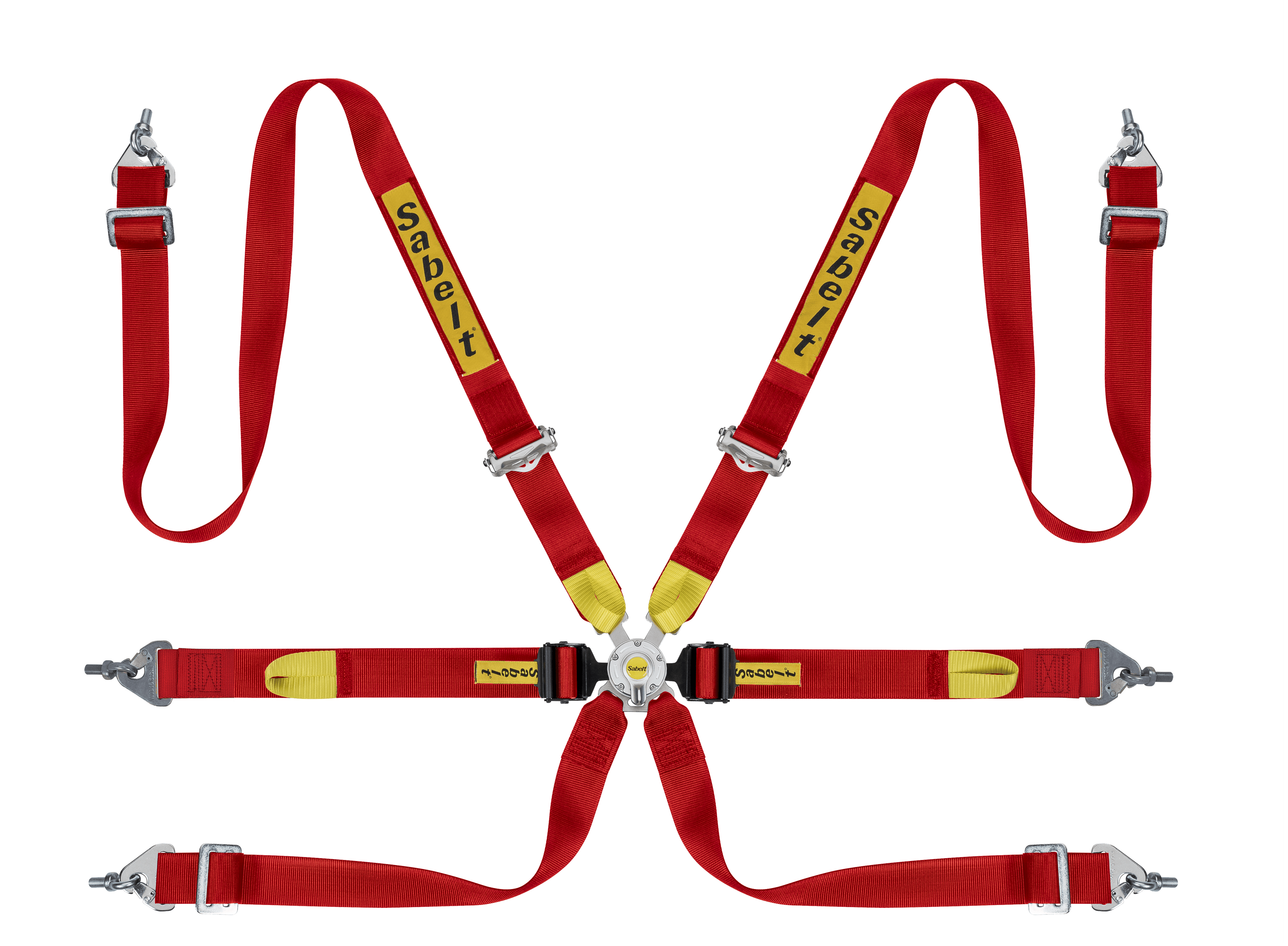 Sabelt Enduro Series Silver 6-Point Harness