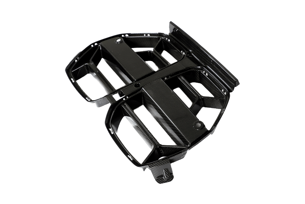 BMW 3 Series M3 G80 M4 G82 CSL Style Carbon Fiber Front Grille (2021 - 2023)