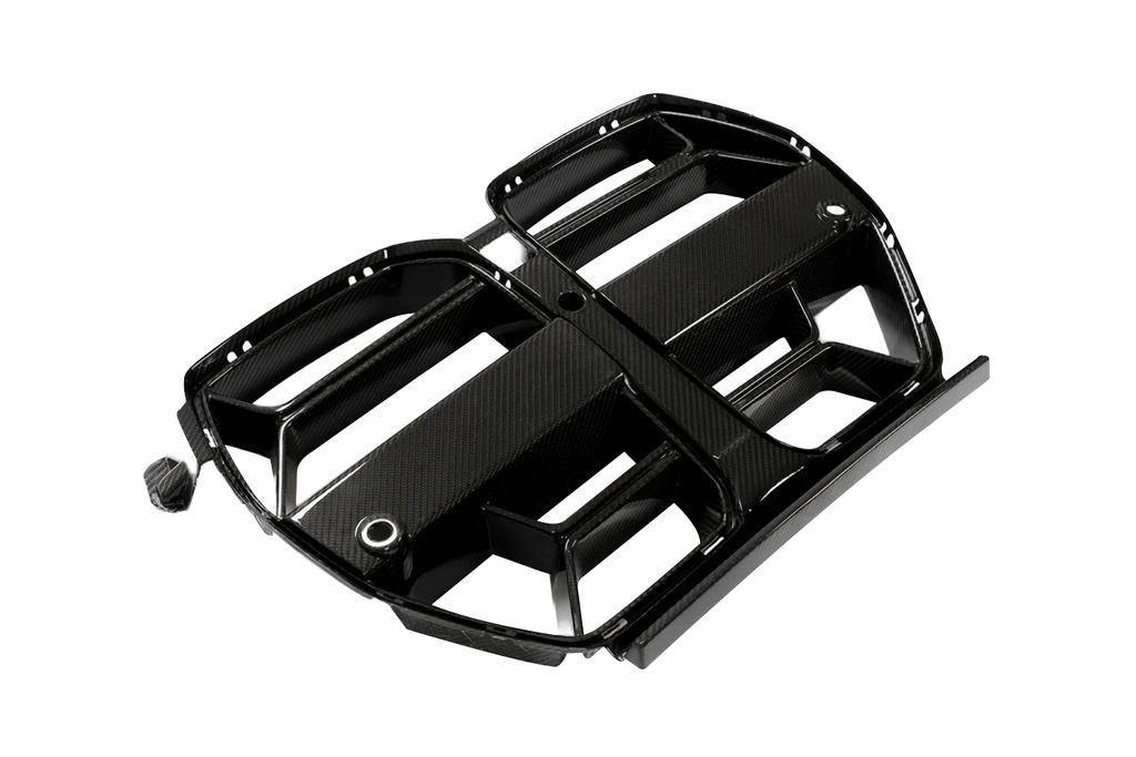 BMW 3 Series M3 G80 M4 G82 CSL Style Carbon Fiber Front Grille (2021 - 2023)