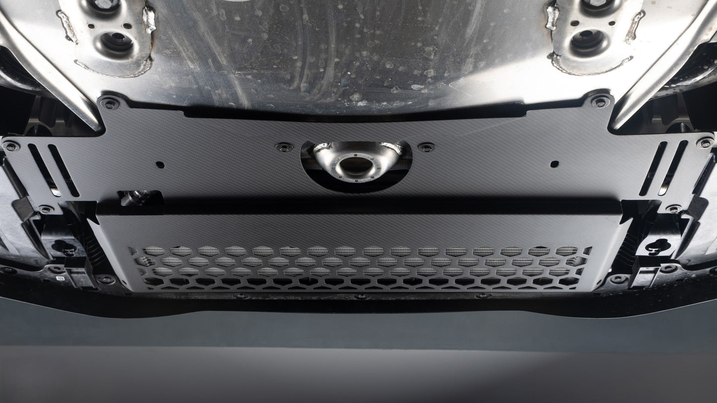 G8X SQ Dry Carbon Skid Plate