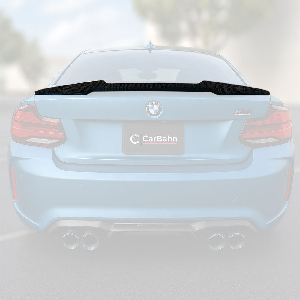 Gloss Carbon Fiber Rear Spoiler | BMW F87 M2