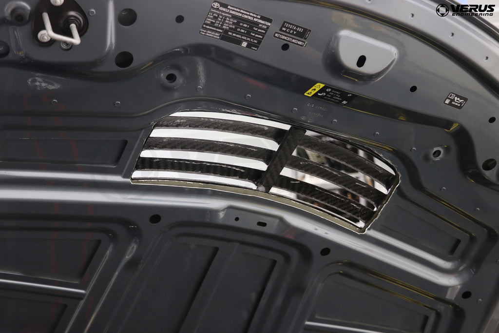 Verus Engineering Carbon Hood Louver Kit - MK5 2020+ Toyota Supra
