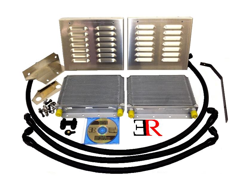 BMW E82/E90 N54/N55 | Evolution Racewerks Competition Series Dual Oil Cooler Upgrade Kit | House of Apex - House of Apex
