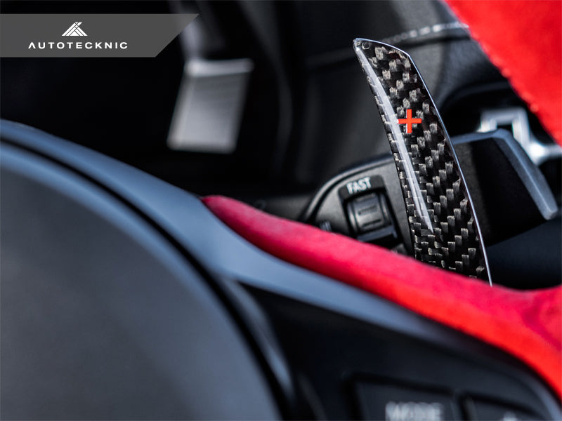 AutoTecknic Replacement Carbon Steering Wheel - A90 Supra
