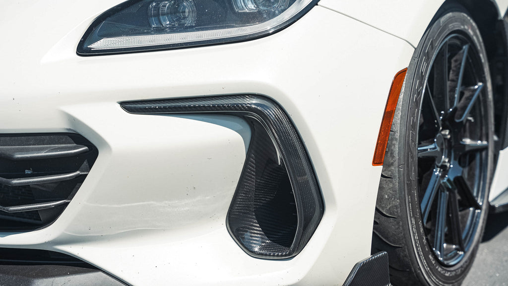 Carbon Fiber Subaru BRZ Front Bumper Scoop 2022+