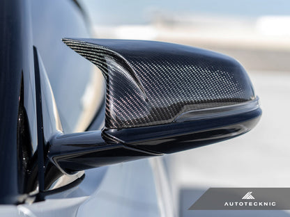 AutoTecknic Replacement Aero Carbon Mirror Covers - A90 Supra