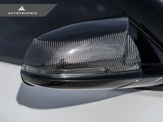 AutoTecknic Replacement Version II Aero Dry Carbon Mirror Covers - A90 Supra