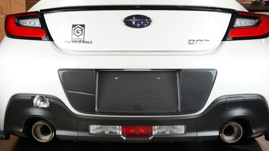 Carbon Fiber Toyota GR86/ Subaru BRZ License Plate Frame 2022+