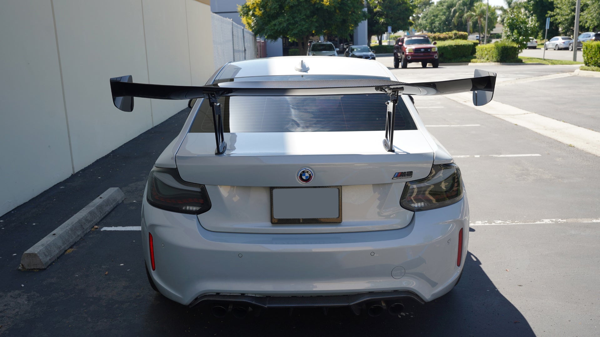 BMW F87 M2 GTC300 Carbon Fiber Adjustable Wing | House of Apex - House of Apex