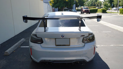 BMW F87 M2 GTC300 Carbon Fiber Adjustable Wing | House of Apex - House of Apex