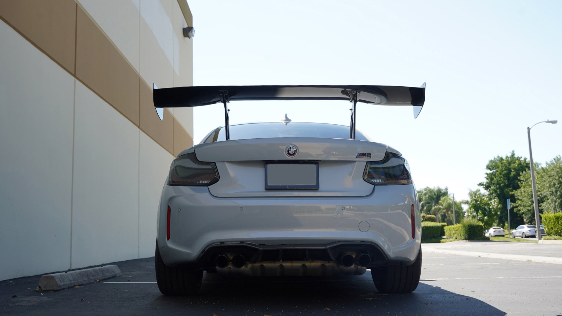 BMW F87 M2 GTC300 Carbon Fiber Adjustable Wing | House of Apex - House of Apex