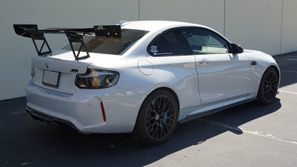 BMW F87 M2 GTC300 Carbon Fiber Adjustable Wing | House of Apex - House of Apex