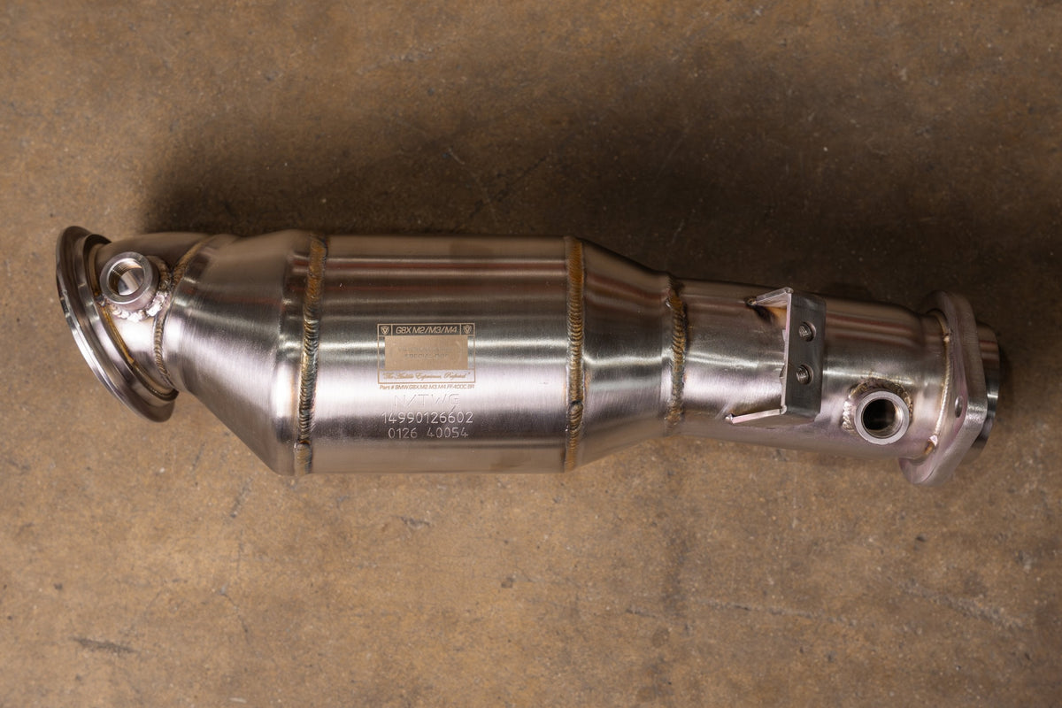 BMW G80/G82/G83/G87 400 Cell Catted Downpipes