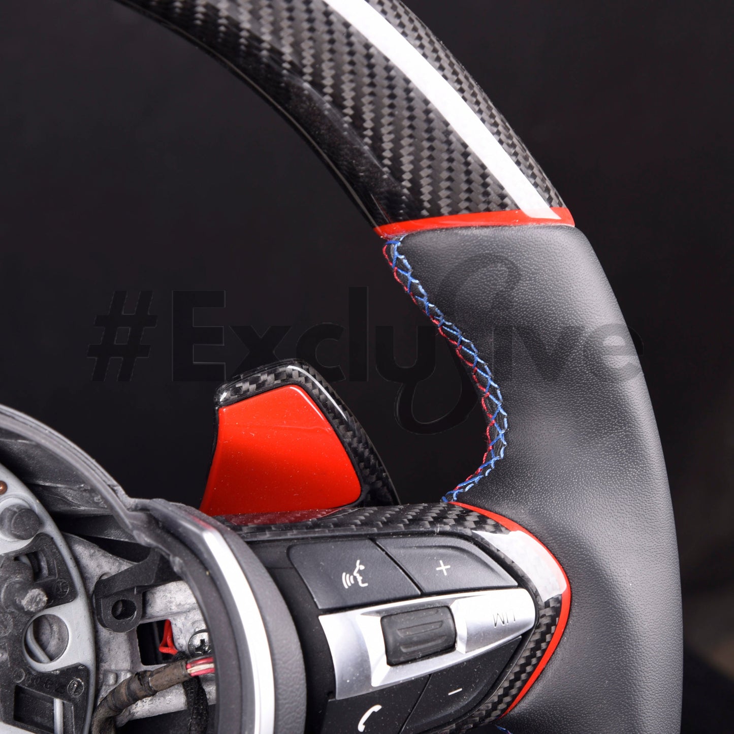 2013-2019 BMW 2 3 4 5 6 X Series M Sport F20 F22 F30 F32 Custom Steering Wheel by Exclusive Steering | House of Apex