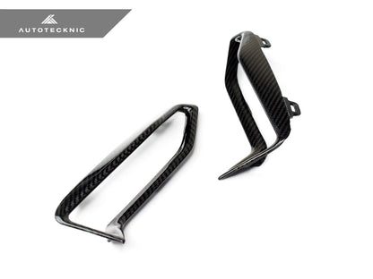 AutoTecknic Dry Carbon Front Bumper Grille Trim Set - G20 M340i M-Sport Pre-LCI