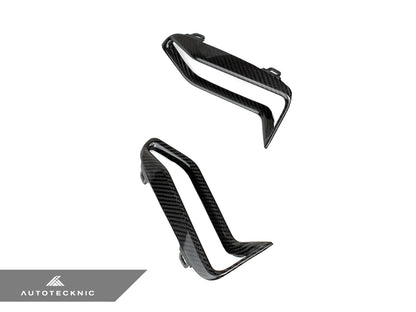 AutoTecknic Dry Carbon Front Bumper Grille Trim Set - G20 M340i M-Sport Pre-LCI