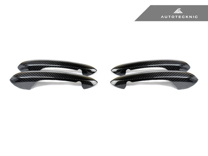 AutoTecknic Dry Carbon Door Handle Trim Set - G20 3-Series