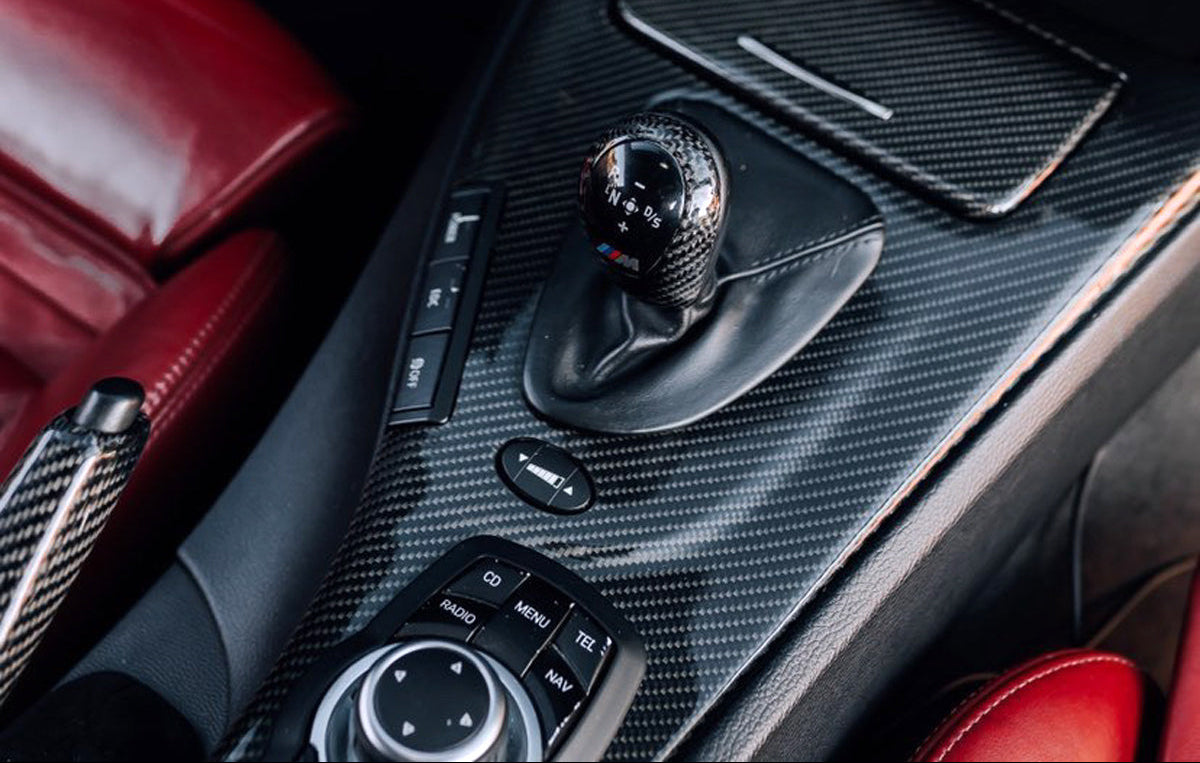 AutoTecknic Carbon Fiber Gear Selector Cover - E9X M3