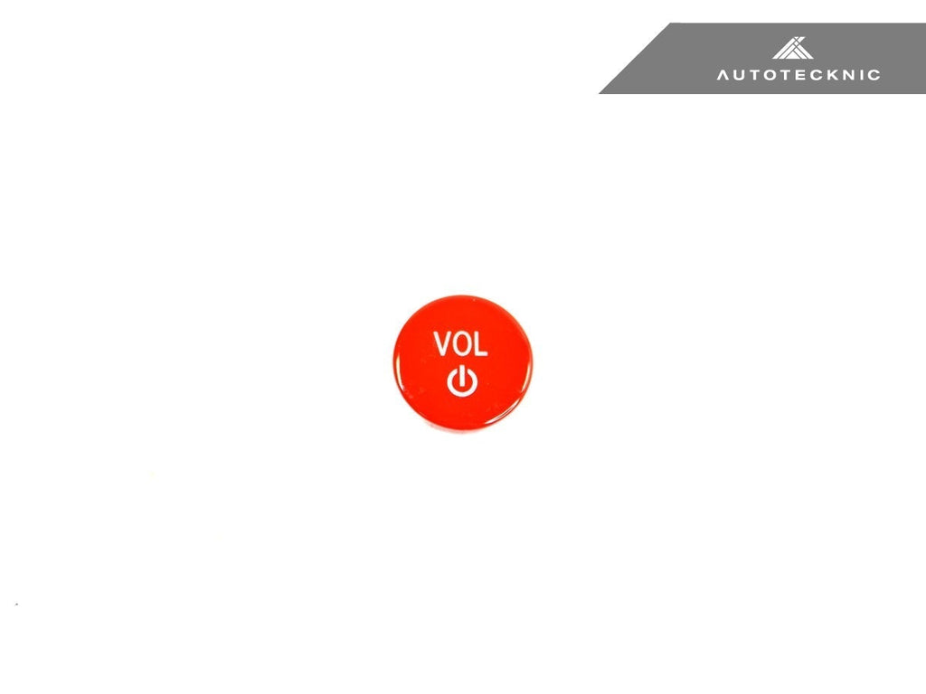 AutoTecknic Bright Red Audio Volume Button - BMW F90 M5