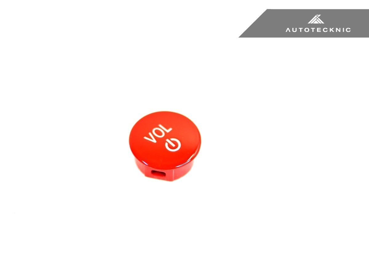 AutoTecknic Bright Red Audio Volume Button - BMW F90 M5
