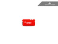 AutoTecknic Red Sport Mode Button - E46 M3
