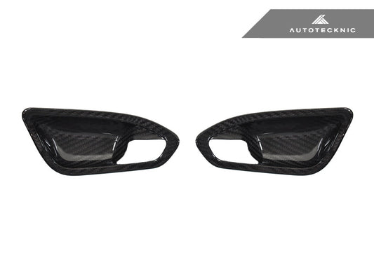 AutoTecknic Dry Carbon Interior Door Handle Trim Set - F87 M2