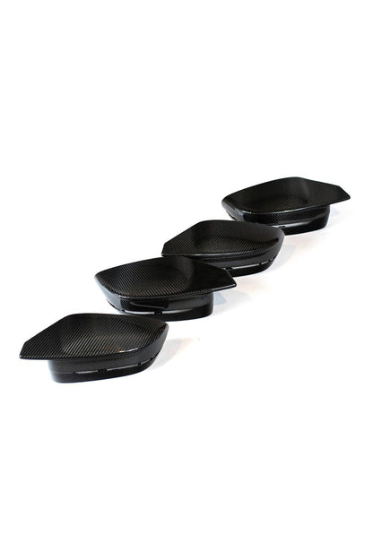 G8X Dry Carbon Fiber Mirror Caps