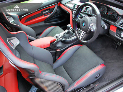 AutoTecknic Replacement Carbon Steering Wheel - F30 3-Series M-Sport