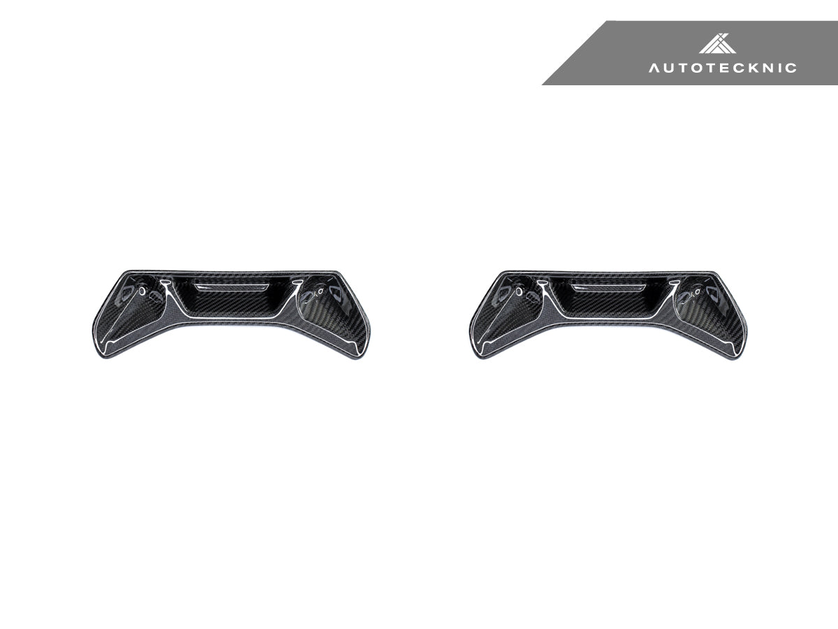 AutoTecknic Dry Carbon Seat Insert Set - A90 Supra