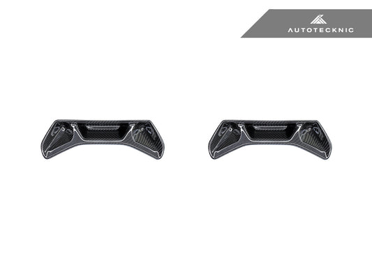 AutoTecknic Dry Carbon Seat Insert Set - A90 Supra