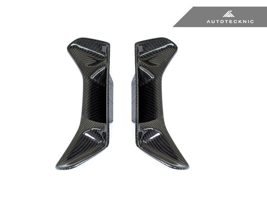 AutoTecknic Dry Carbon Seat Insert Set - A90 Supra