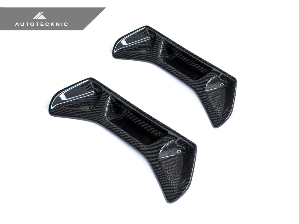 AutoTecknic Dry Carbon Seat Insert Set - A90 Supra