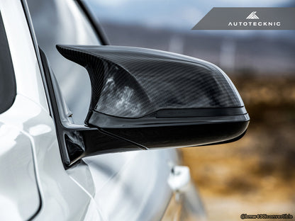 AutoTecknic Version III M-Inspired Dry Carbon Mirror Housing Kit - F30 3-Series | F87 M2