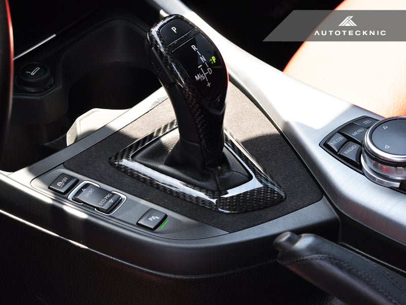 AutoTecknic Carbon Alcantara Shift Console Trim - F87 M2