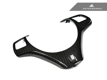 AutoTecknic Carbon Fiber Steering Wheel Trim - E9X M3