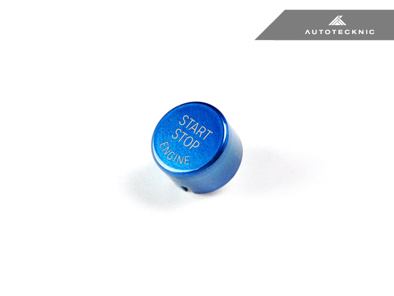 AutoTecknic Royal Blue Start Stop Button - A90 Supra