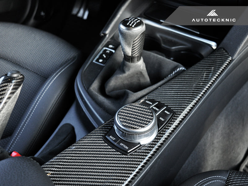 AutoTecknic Carbon I-Drive Touch Controller Cover - BMW F-Chassis & G-Chassis