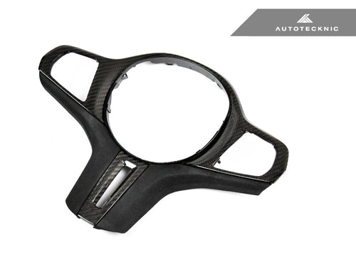 AutoTecknic Carbon Alcantara Steering Wheel Trim - G20 3-Series