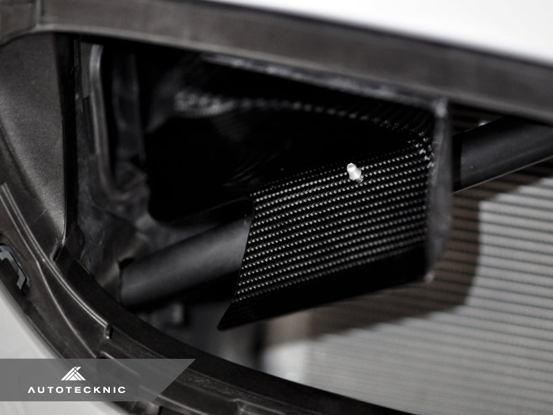 AutoTecknic Dry Carbon Fiber Intake Air Scoop Set - BMW F90 M5