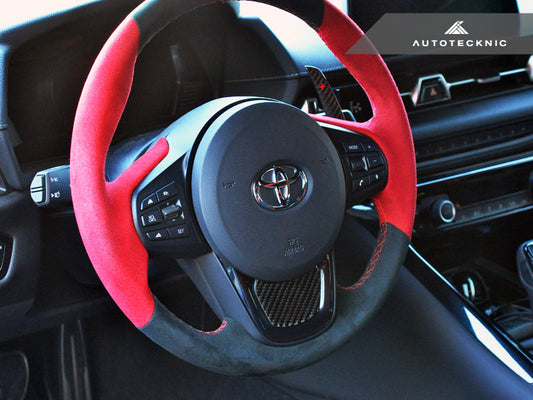 AutoTecknic Dry Carbon Battle Version Shift Paddles - A90 Supra