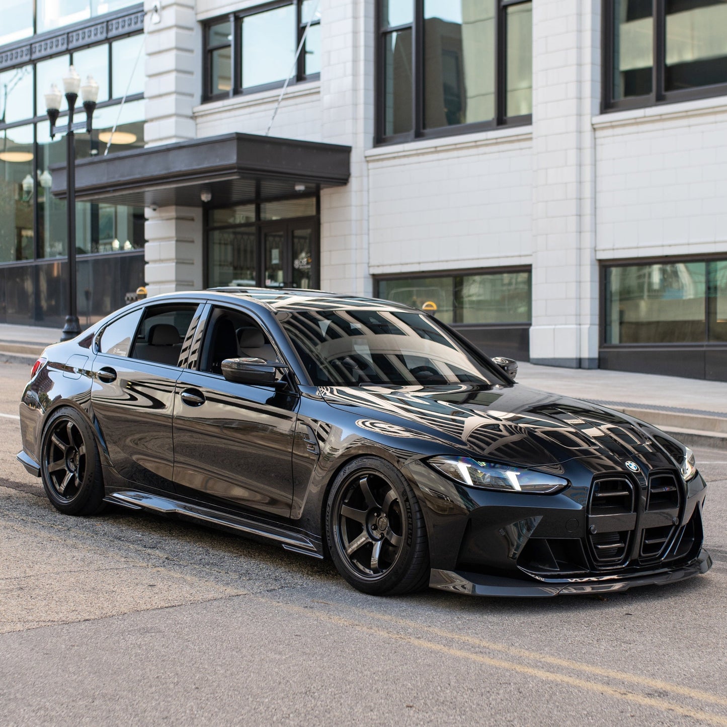 G8X SQ-B Style Dry Carbon Fiber Front Lip