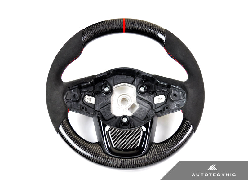 AutoTecknic Replacement Carbon Steering Wheel - A90 Supra