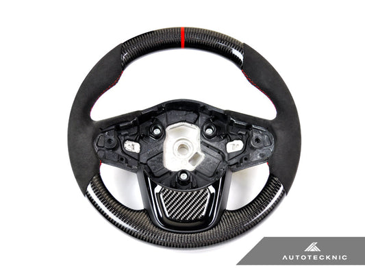 AutoTecknic Replacement Carbon Steering Wheel - A90 Supra