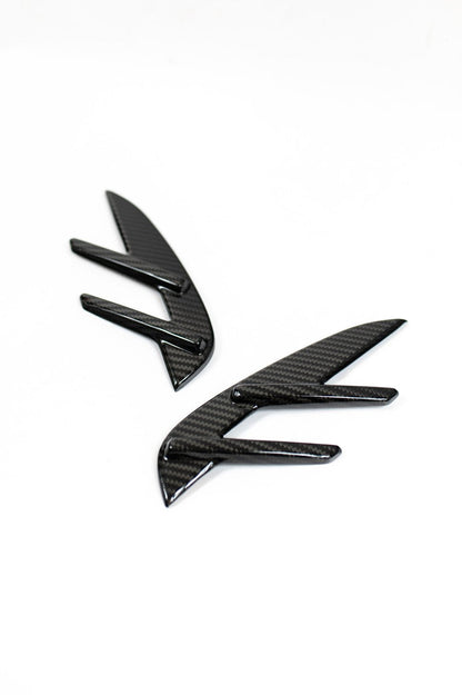 G8X Dry Carbon Fiber Fender Trim Covers
