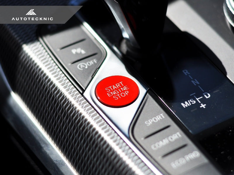 AutoTecknic Red Start Stop Button - G20 3-Series