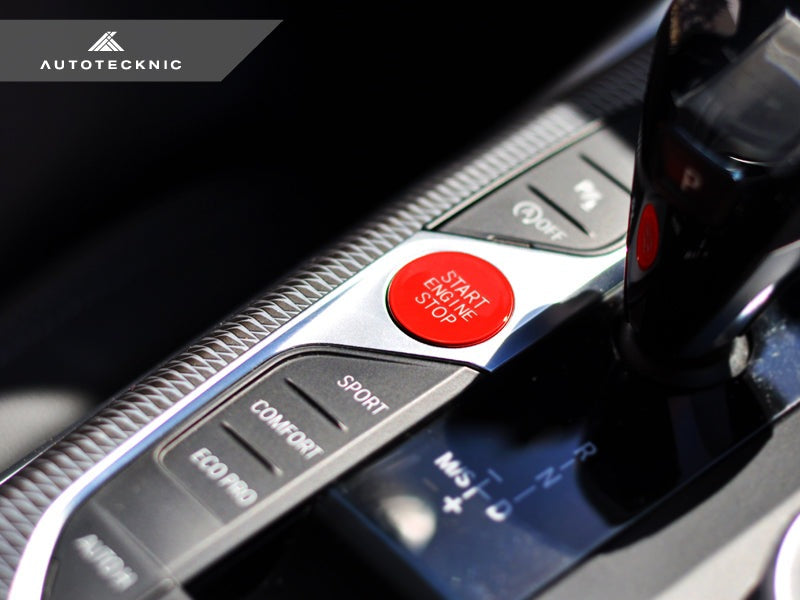 AutoTecknic Red Start Stop Button - G20 3-Series