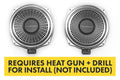Bavsound Ghost Underseat Subwoofers for BMW, V3, 8 Ohm, Pair [REQUIRES HEAT GUN & DRILL]